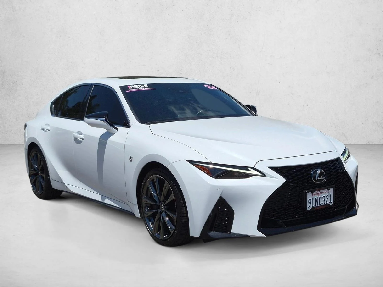 Certified Used 2024 Ultra White Lexus F SPORT image 3