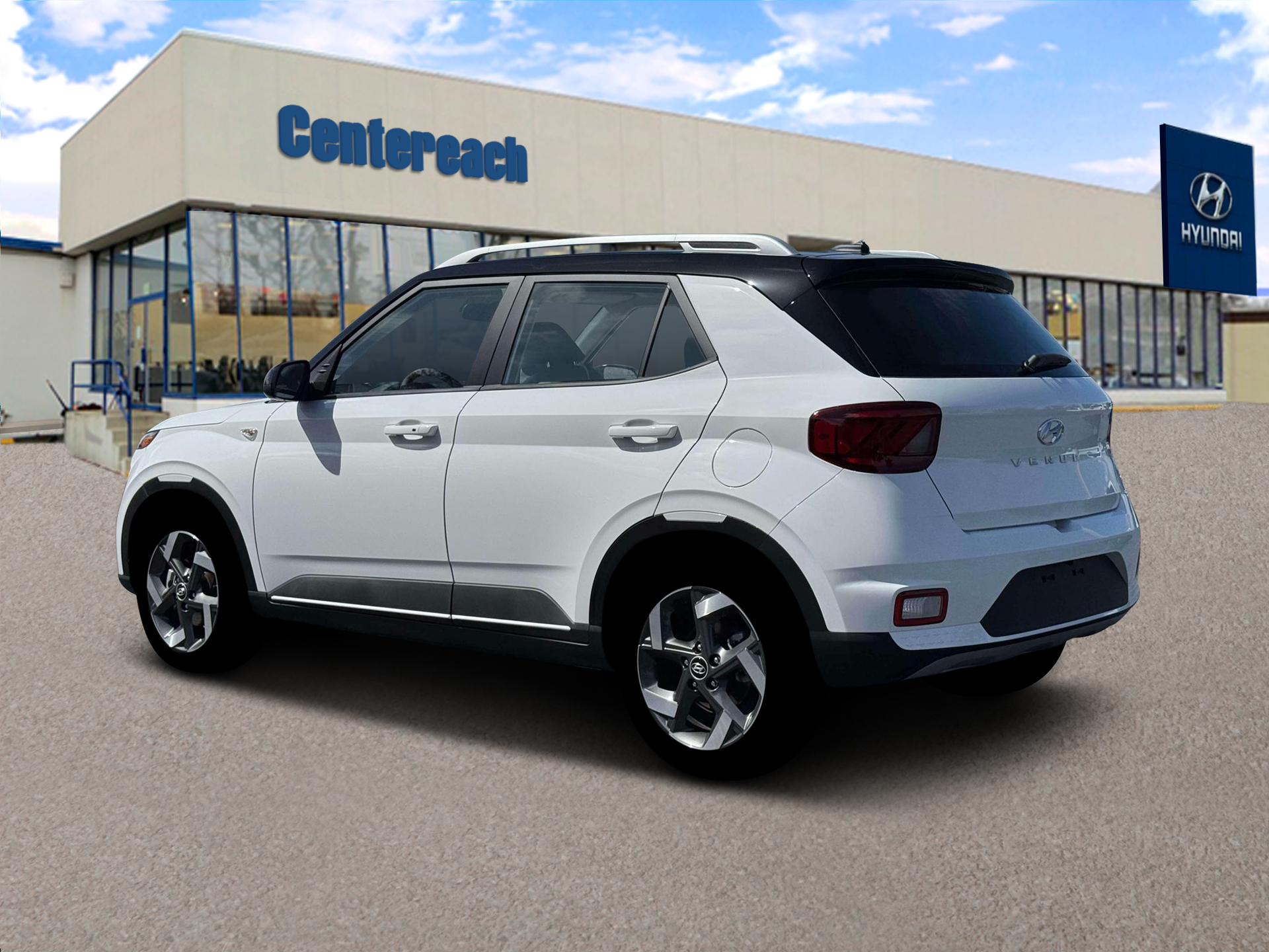 New 2026 Lunar White w/Black Roof Hyundai SEL w/Two-Tone Roof image 4