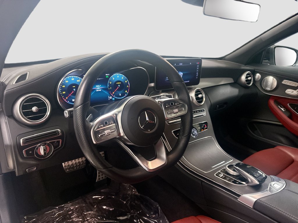 Certified Used 2023 MANUFAKTUR Diamond White Metallic Mercedes-Benz C 300 image 4