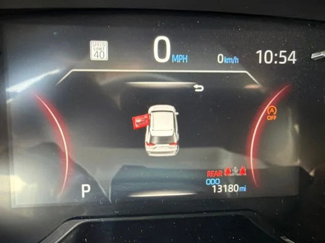 Used 2025 White Toyota LE image 12