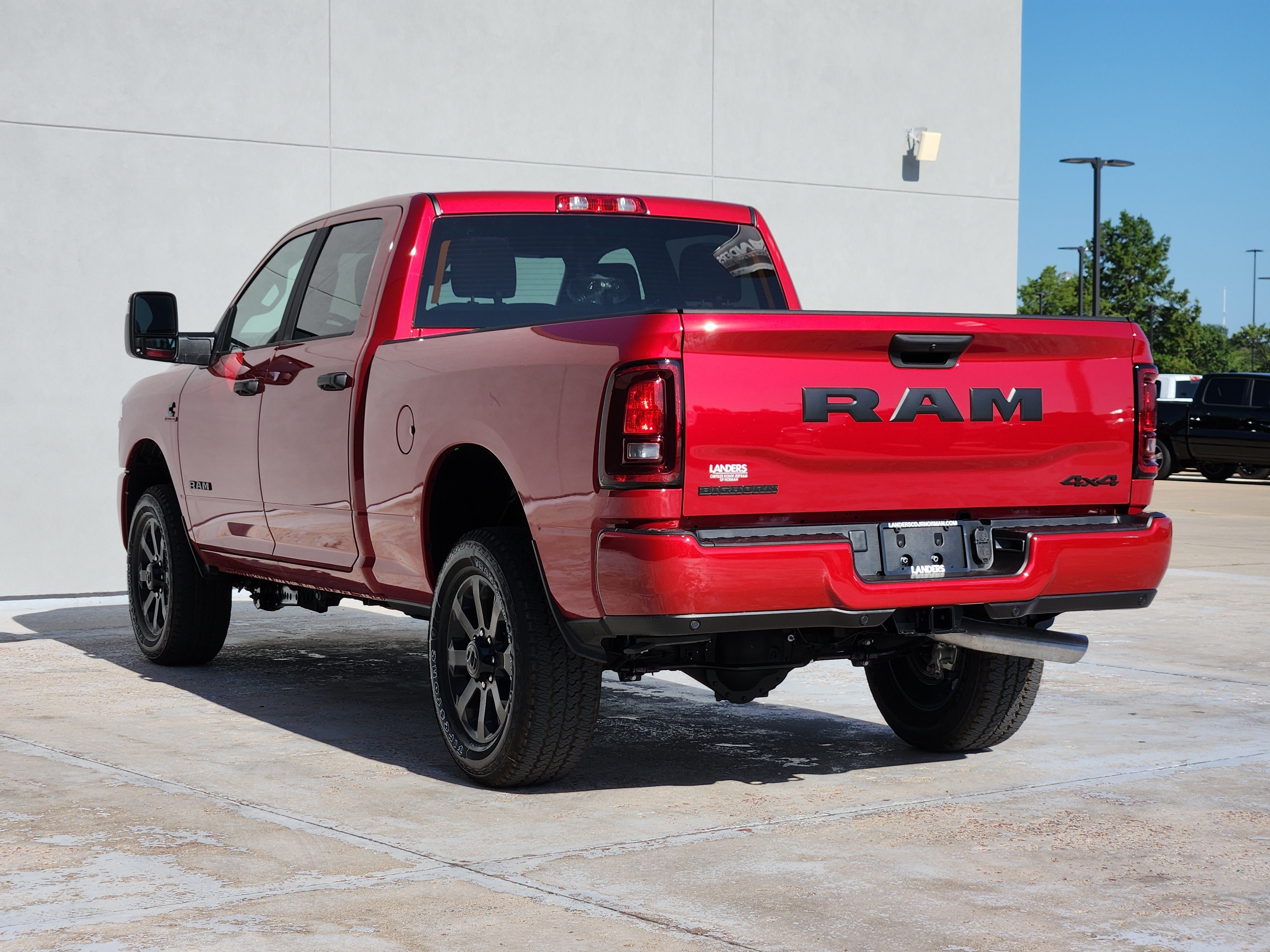 New 2026 Molten Red Pearl-Coat Exterior Paint RAM Big Horn image 3