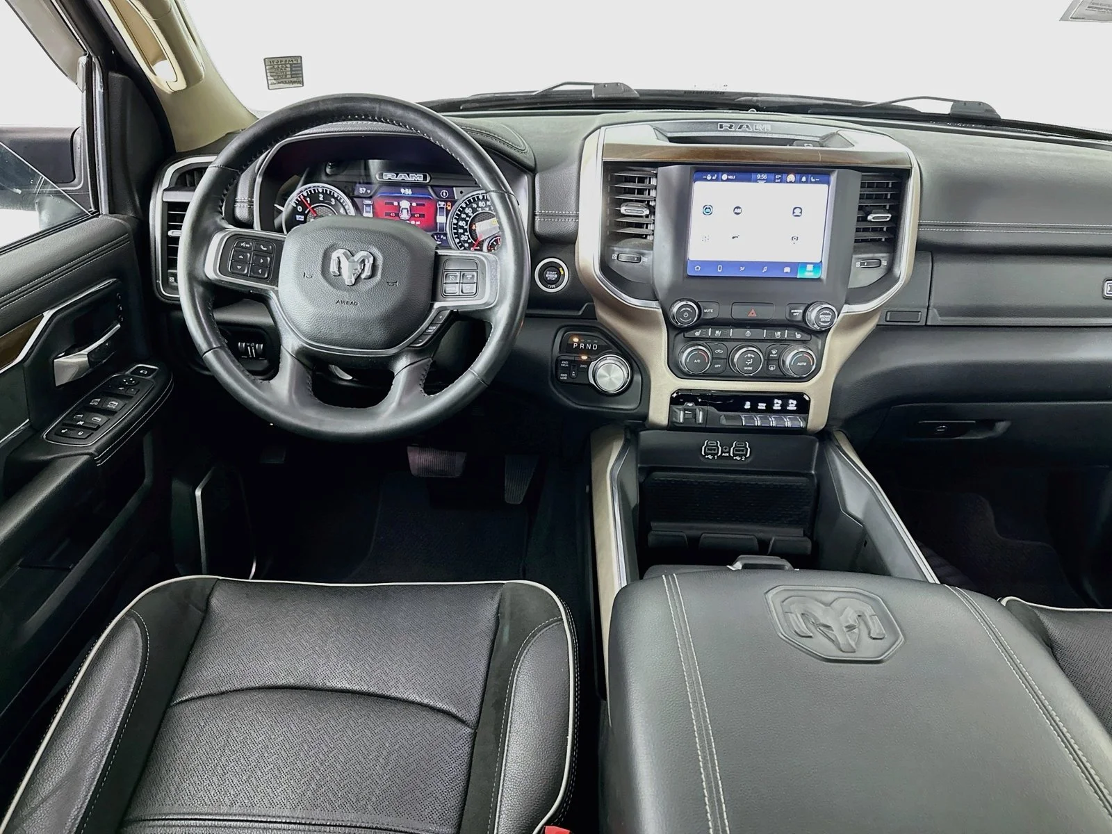 Used 2022 Patriot Blue Pearlcoat Ram Laramie image 22