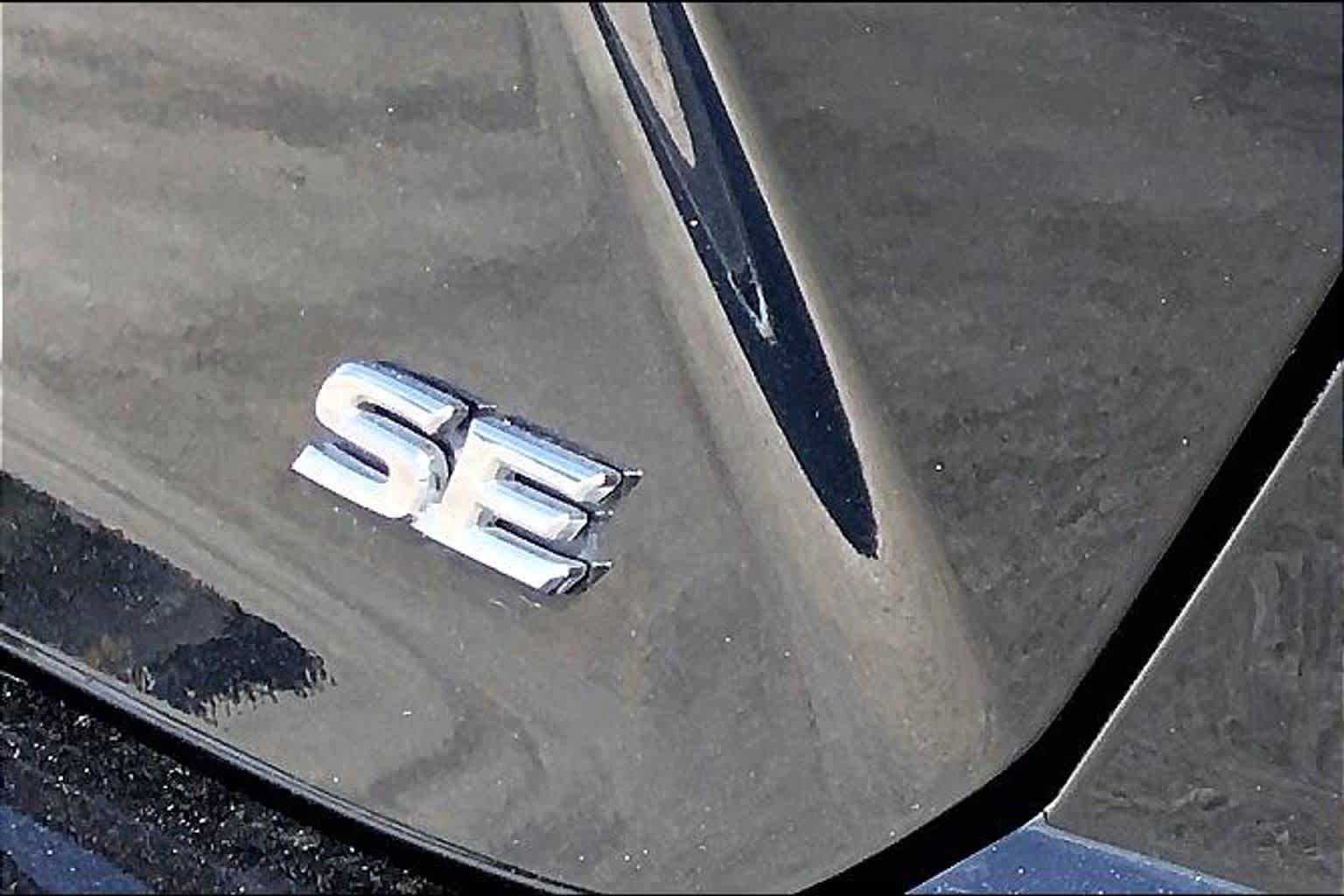 Used 2025 Midnight Black Metallic Toyota SE image 30