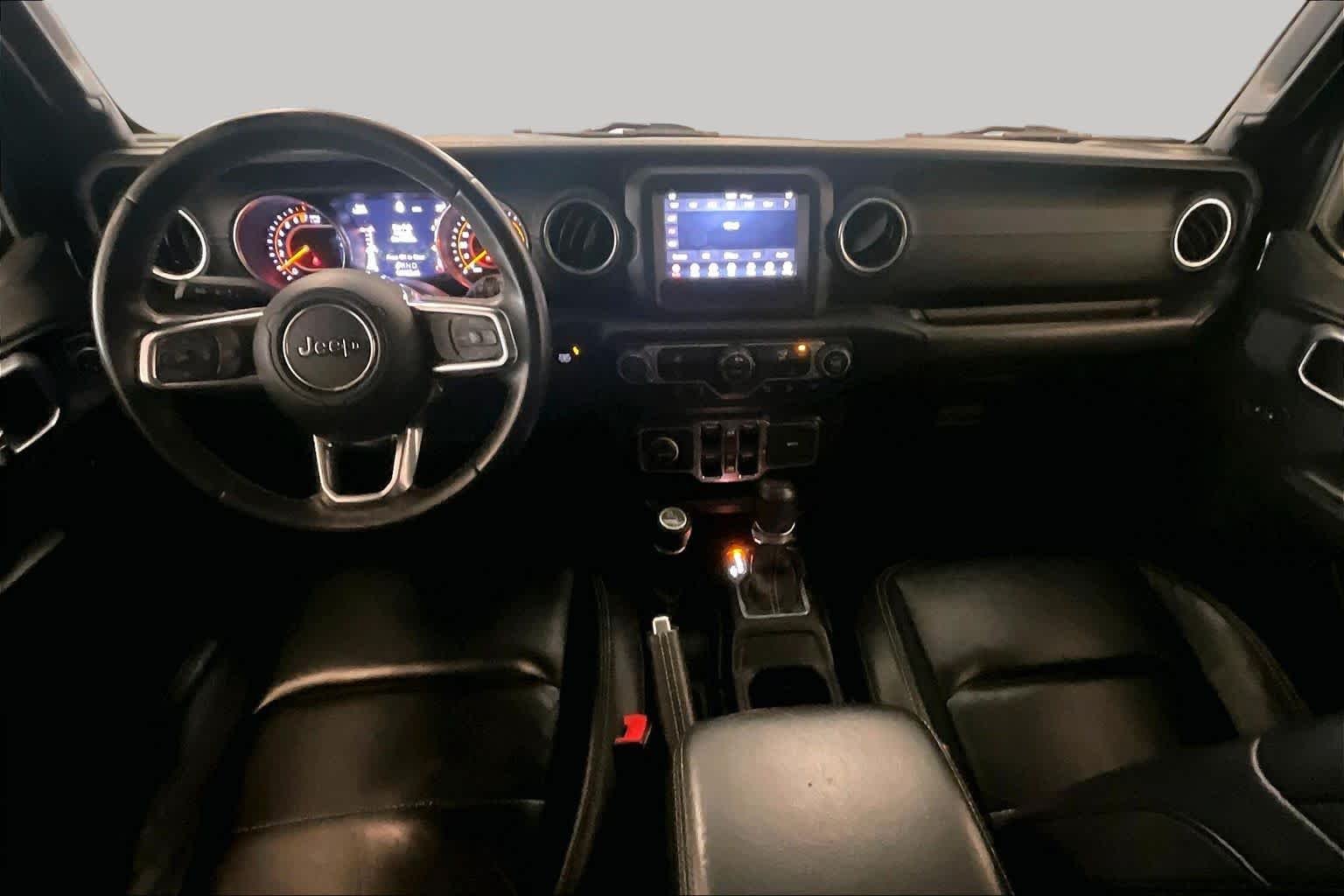 Used 2018 Black Clear Coat Jeep Sahara image 14