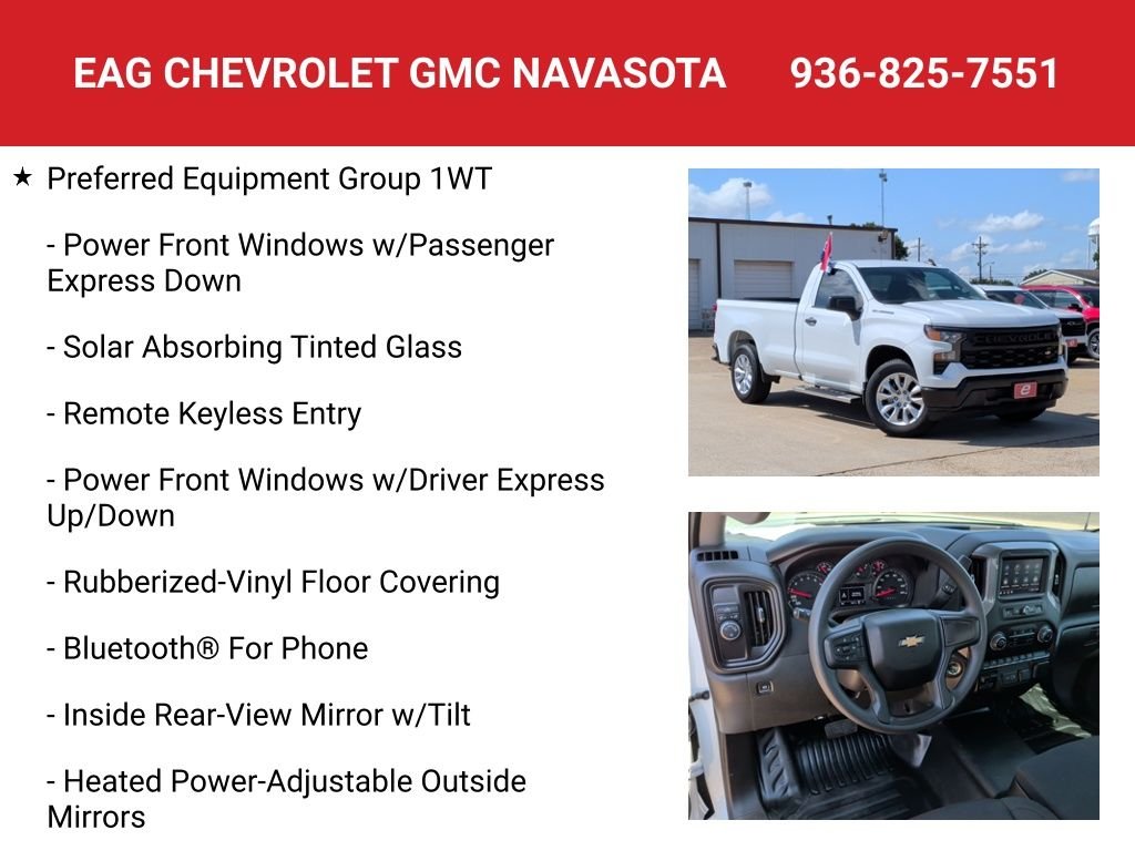 Used 2024 White Chevrolet WT image 8