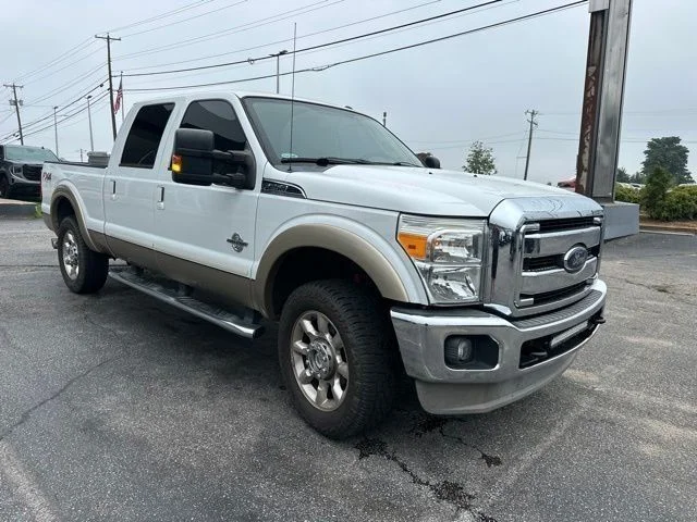 Used 2012 White Ford Lariat image 1