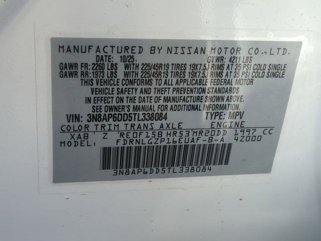 New 2026 Aspen White TriCoat / Super Black Two-tone Nissan SR image 18