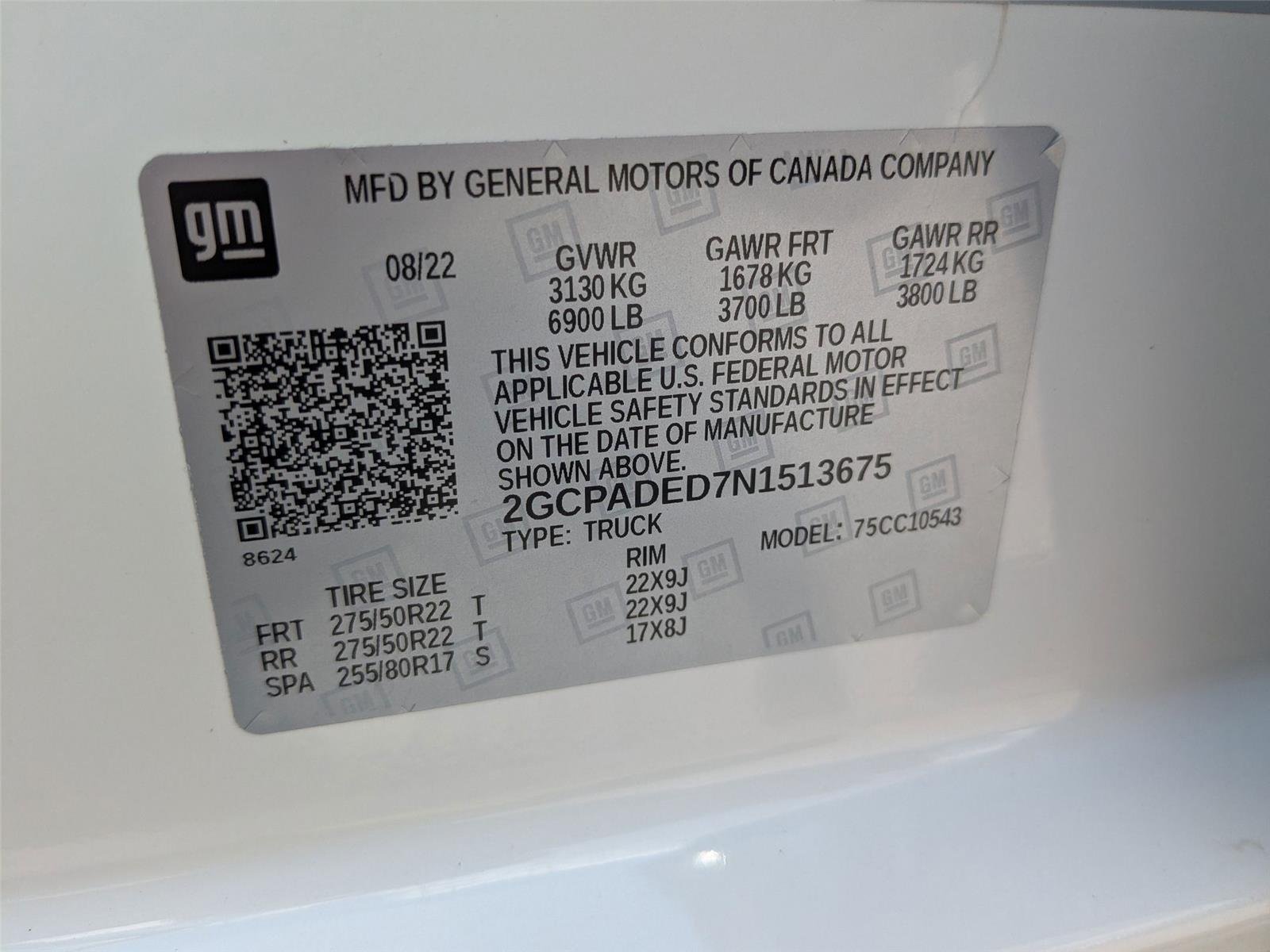 Used 2022 Summit White Chevrolet RST image 35