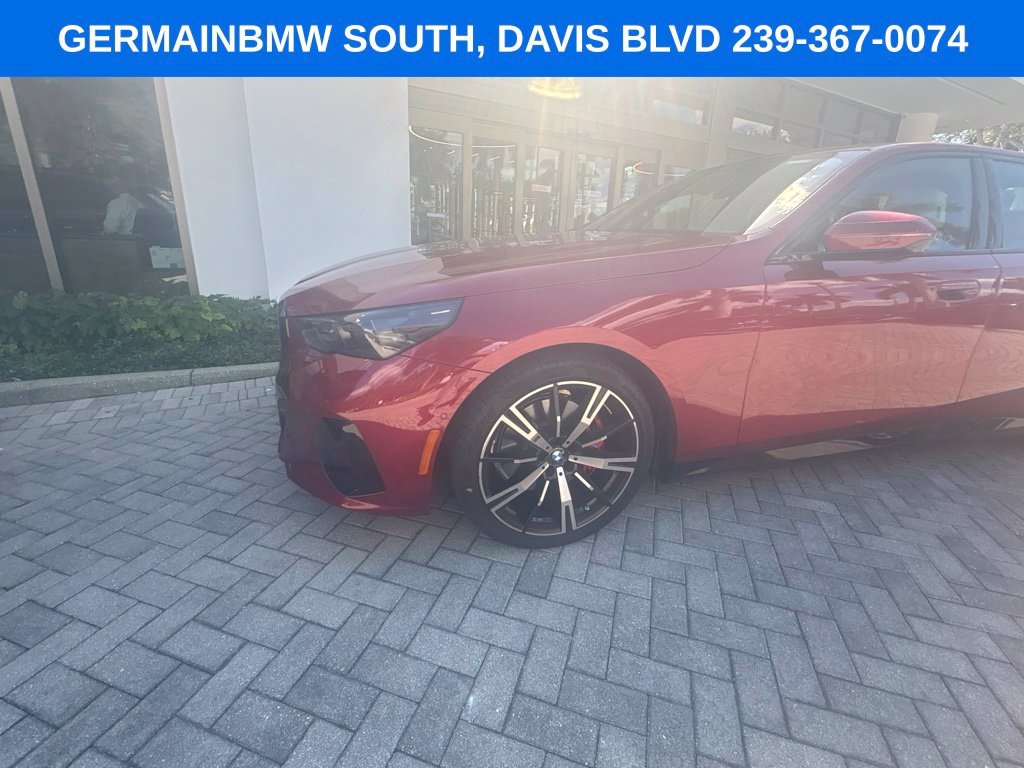 Certified Used 2024 Vegas Red Metallic BMW 530i image 3