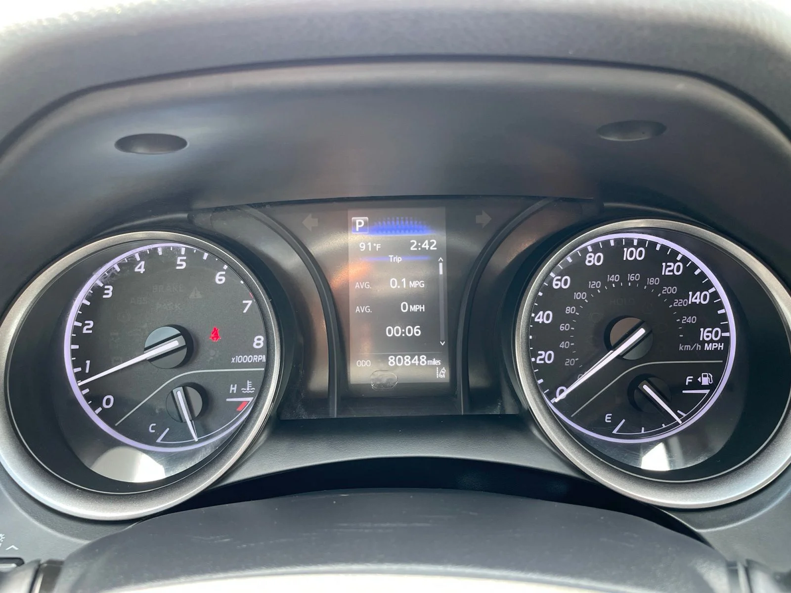 Used 2021 White Toyota SE image 14