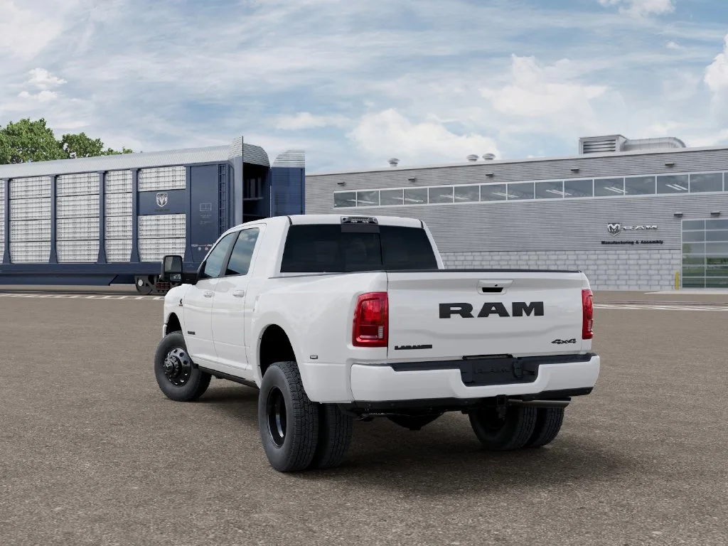 New 2027 Bright White Clear-Coat Exterior Paint RAM Laramie image 3