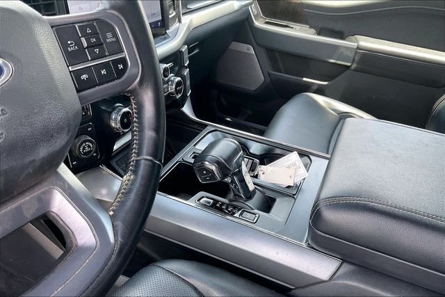 Used 2023 Iconic Silver Metallic Ford Lariat image 15