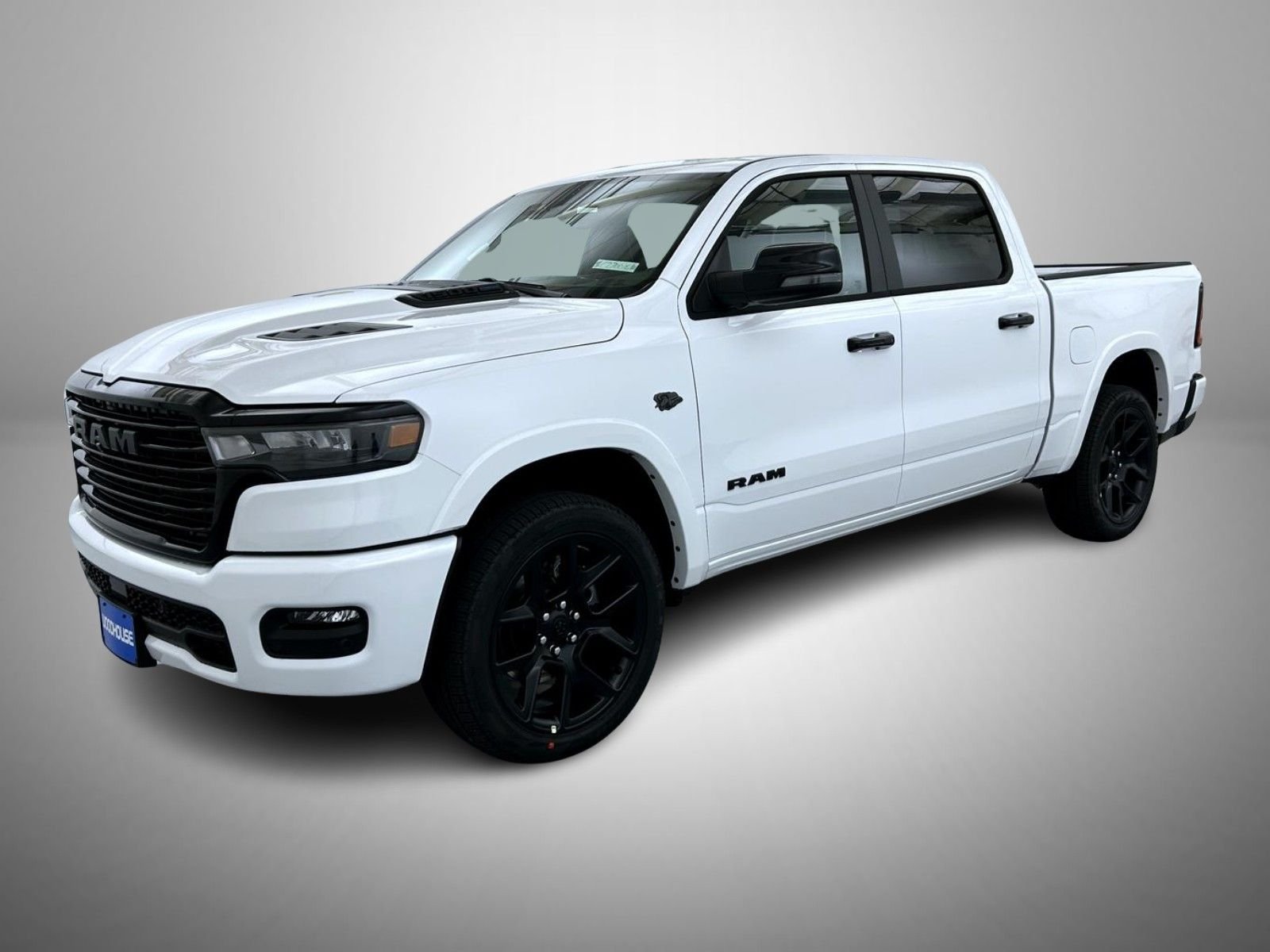 New 2027 Bright White Clear-Coat Exterior Paint RAM Laramie image 1