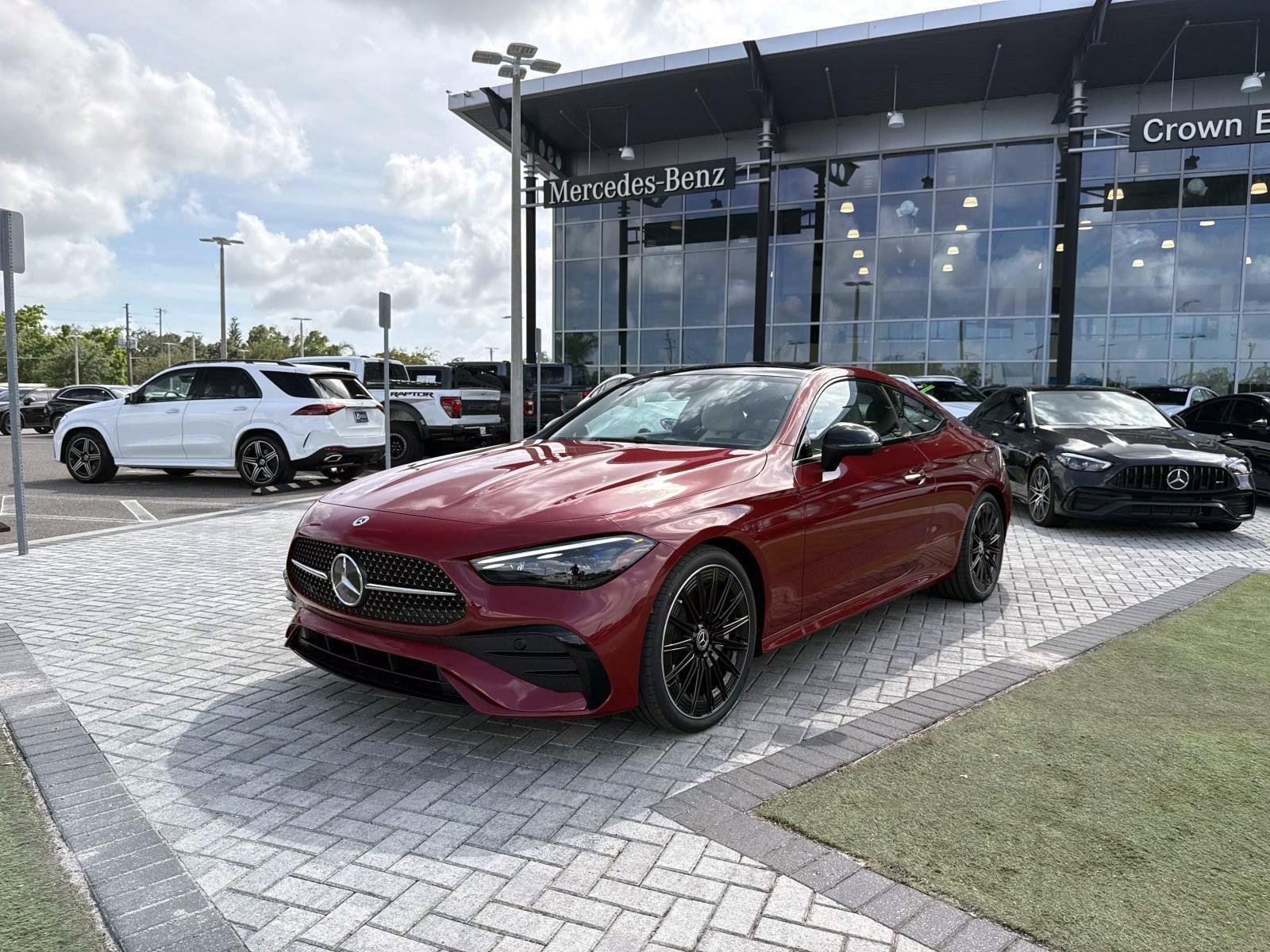 New 2026 Red Metallic Mercedes-Benz 450 4MATIC® Coupe image 2