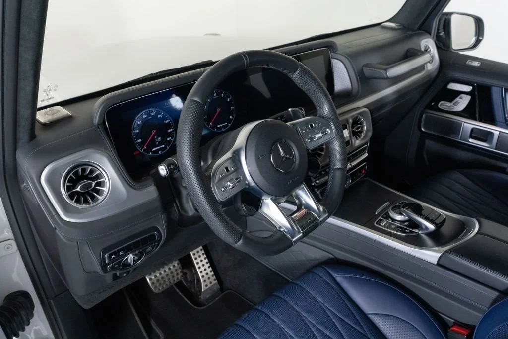 Used 2024 MANUFAKTUR Moonlight White Metallic Mercedes-Benz G 63 AMG® image 3