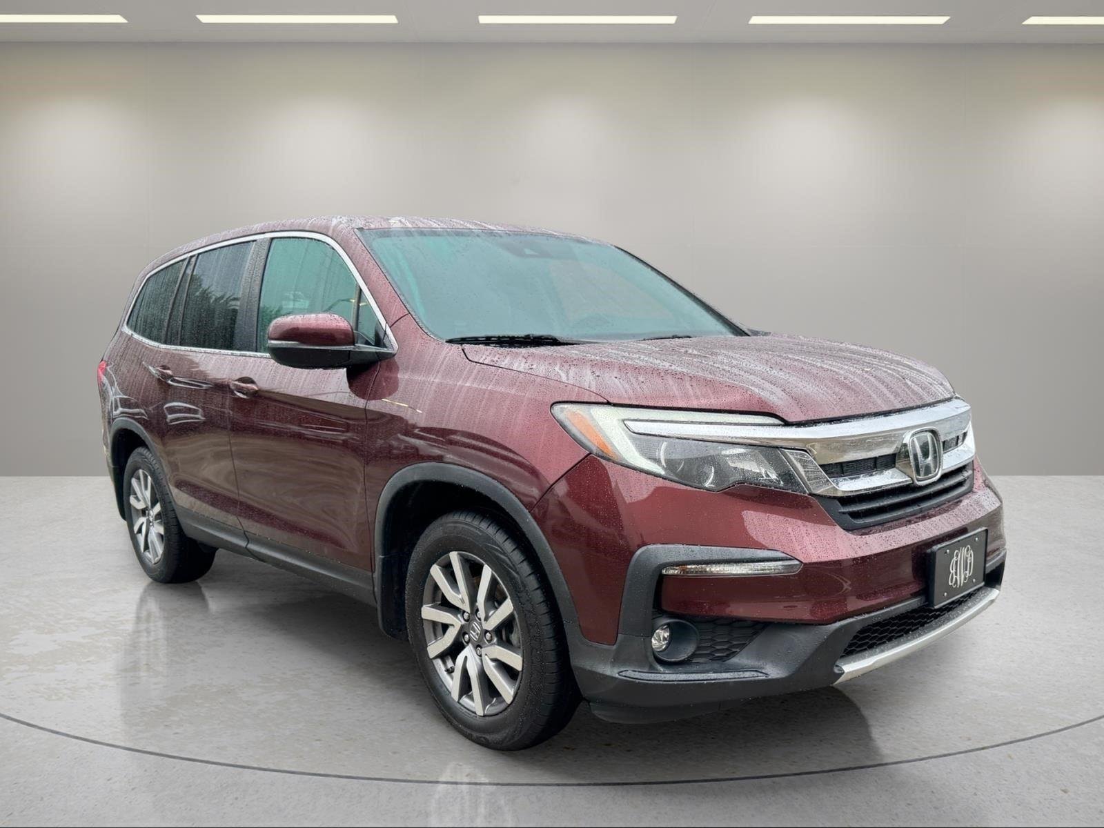 Used 2019 Deep Scarlet Pearl Honda EX-L image 3