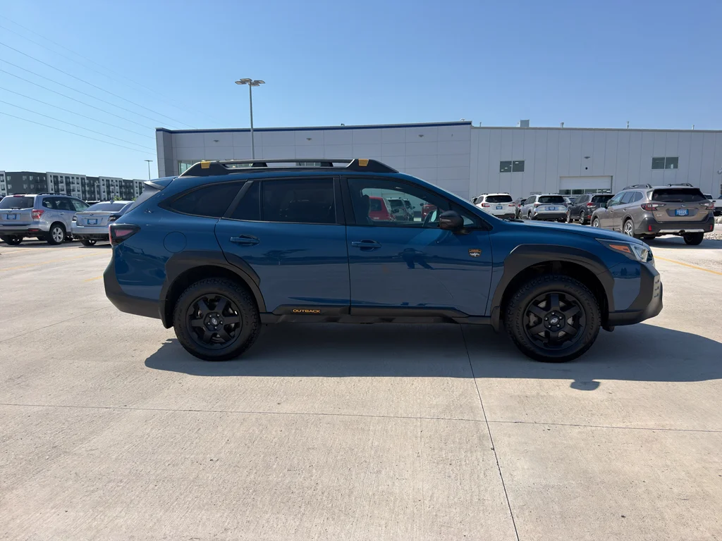 Used 2023 Geyser Blue Subaru Wilderness image 4