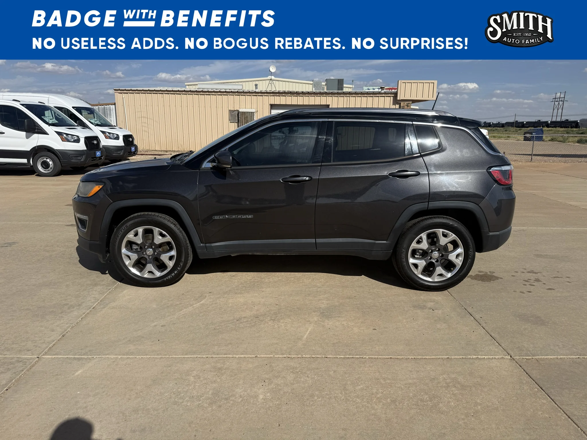 Used 2018 Black Clearcoat Jeep Limited image 6