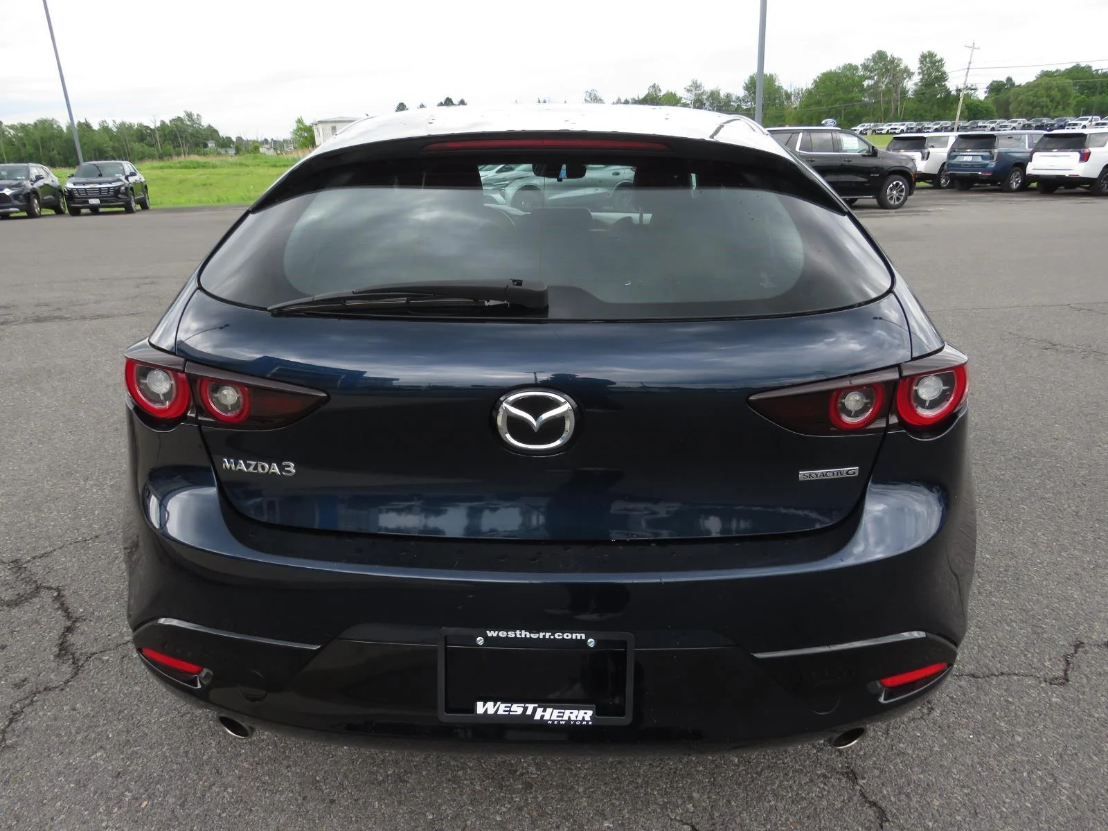 Used 2023 Deep Crystal Blue Mica Mazda 2.5 S Select image 9