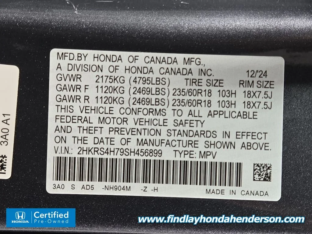 2025 Honda CR-V EX-L - Photo 14