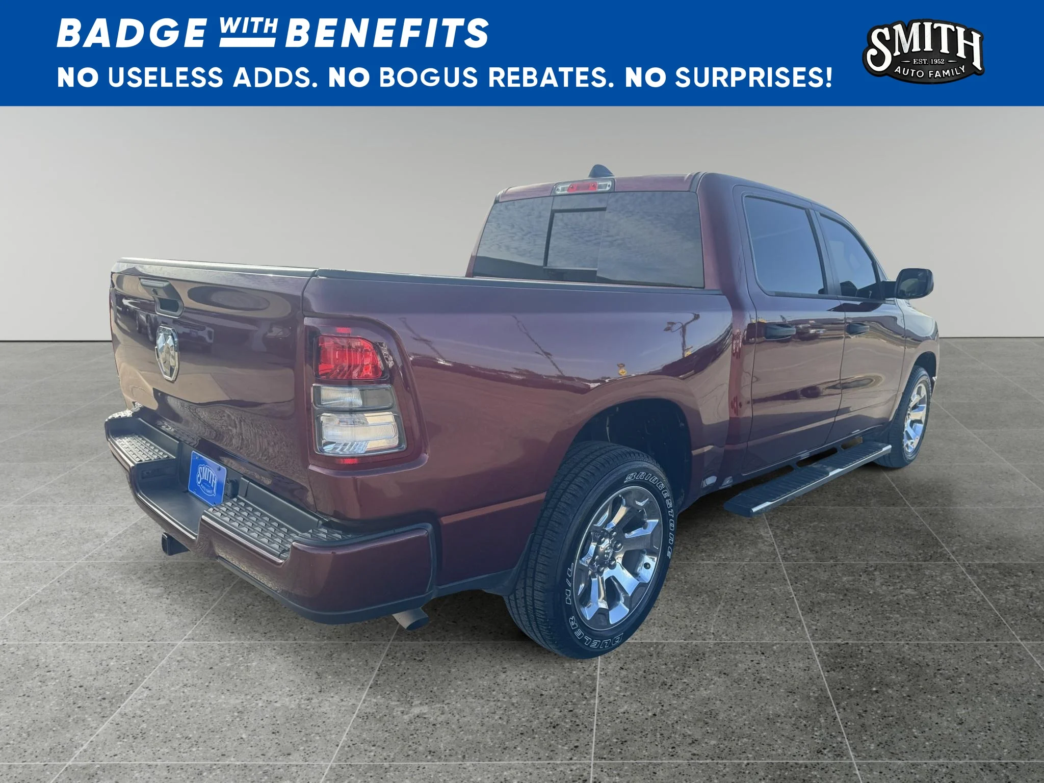 Used 2023 Delmonico Red Pearlcoat Ram Tradesman image 8