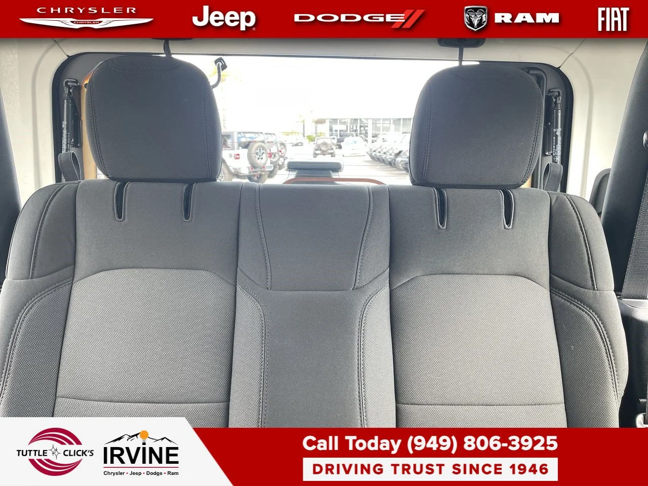 Used 2023 Bright White Clearcoat Jeep Sport image 7
