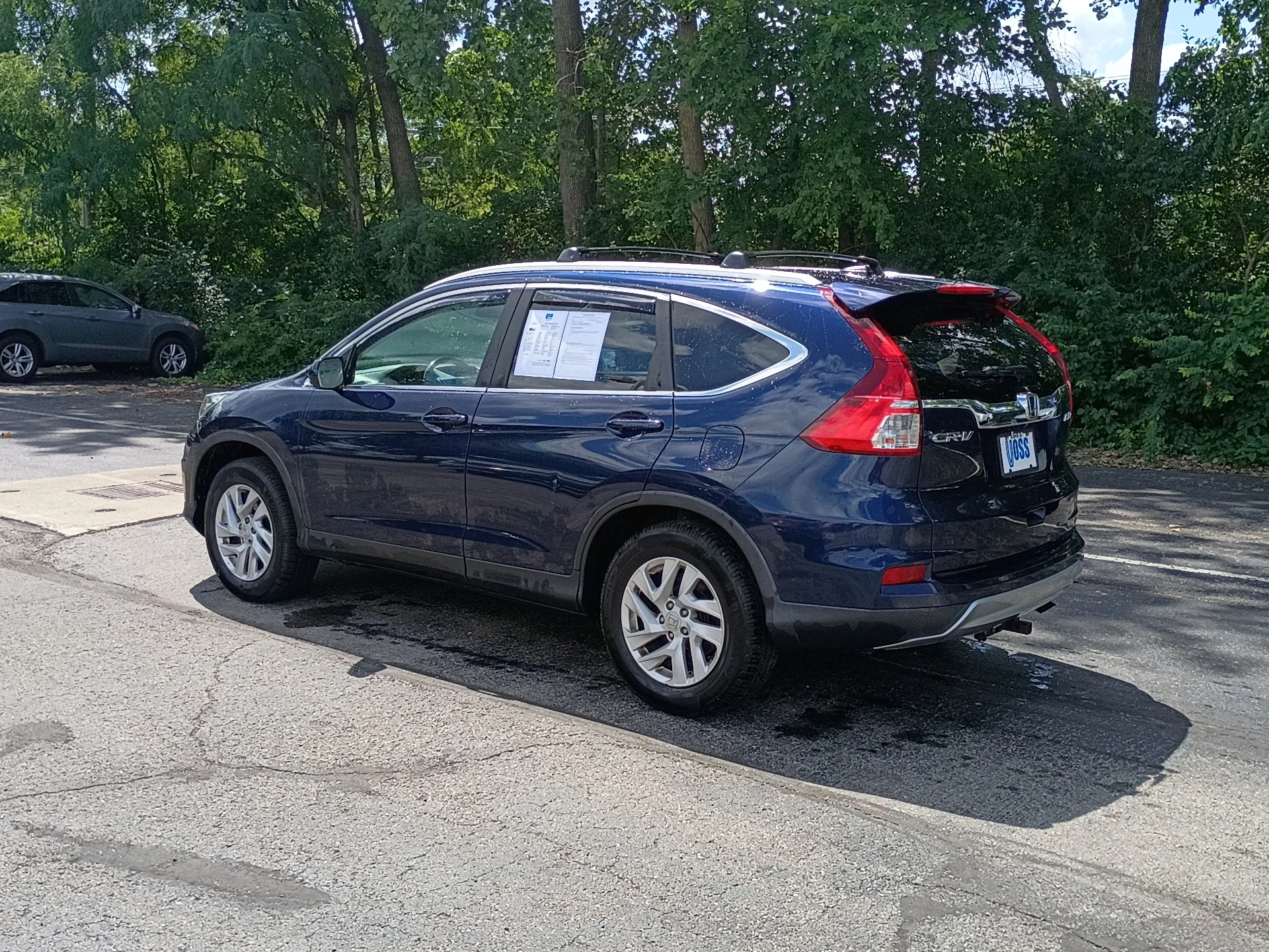 Certified Used 2016 BLUE Honda EX-L image 5
