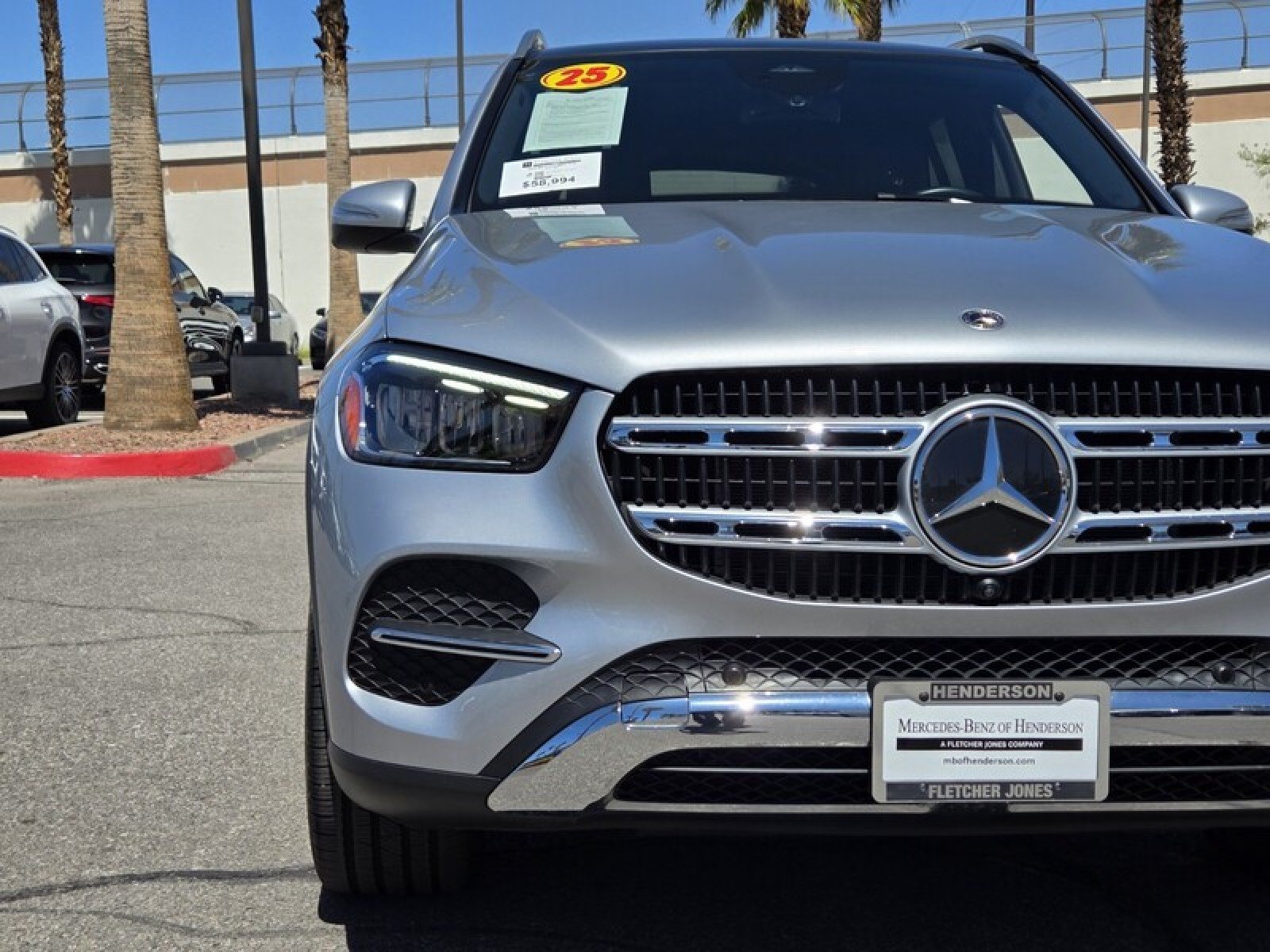 Certified Used 2025 Cirrus Silver Metallic Mercedes-Benz GLE 350 image 10