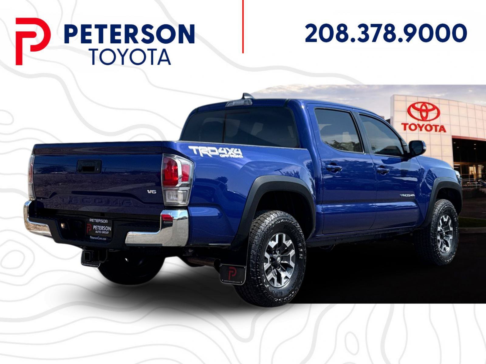 Used 2023 Blue Toyota TRD Off-Road image 3