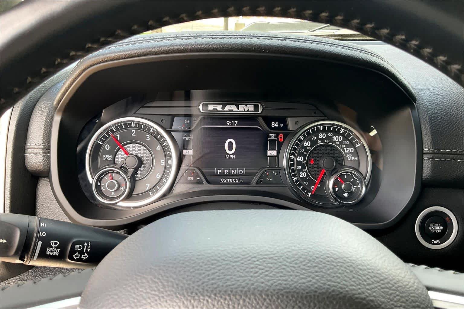 Used 2022 Billet Silver Metallic Clearcoat Ram Laramie image 25