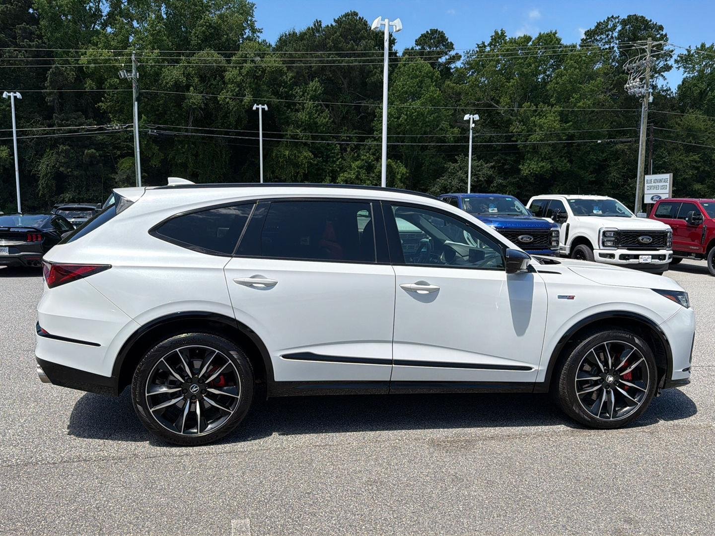 Used 2022 Platinum White Pearl Acura SH-AWD Type S w/Advance Package image 7