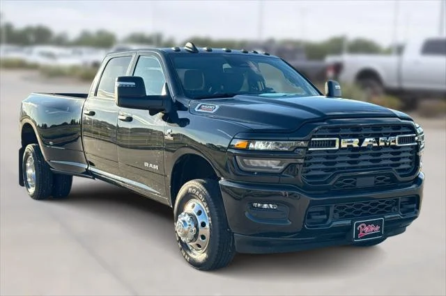New 2026 Diamond Black Crystal Pearl-Coat Exterior Paint RAM Big Horn image 1