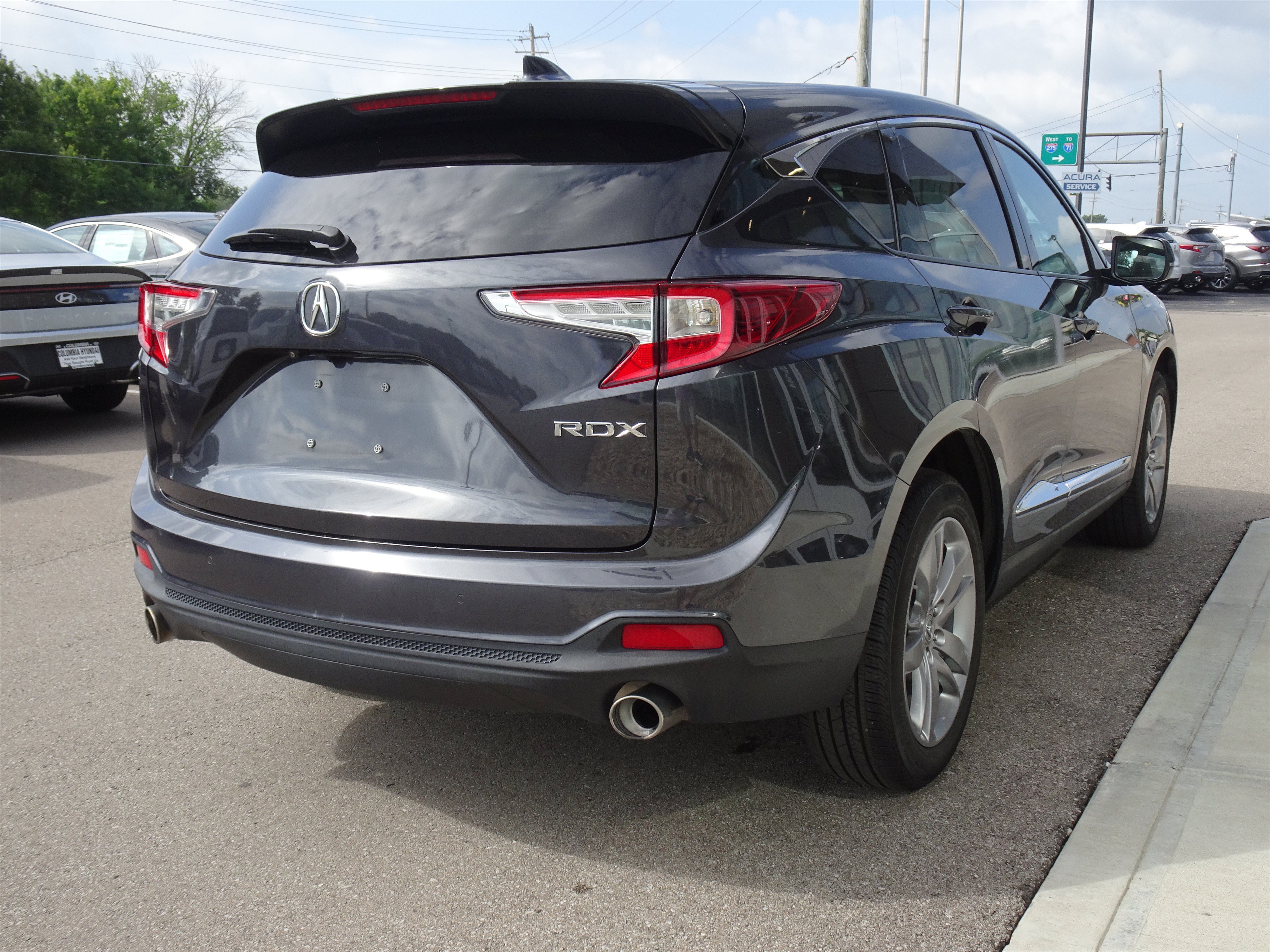 Used 2019 Gunmetal Metallic Acura w/Advance Pkg image 5