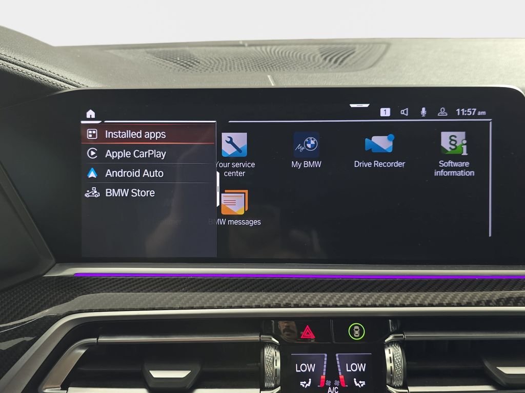 Used 2022 Tanzanite Blue II Metallic BMW M50i image 24