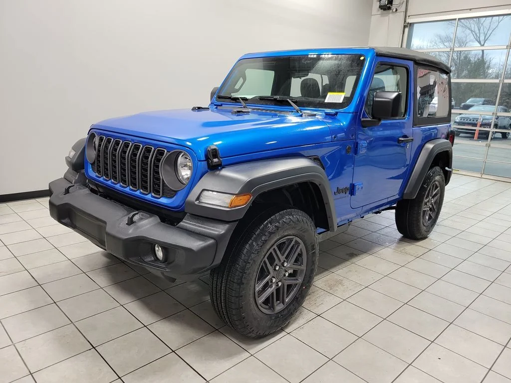 New 2026 Hydro Blue Pearlcoat Jeep Sport image 2