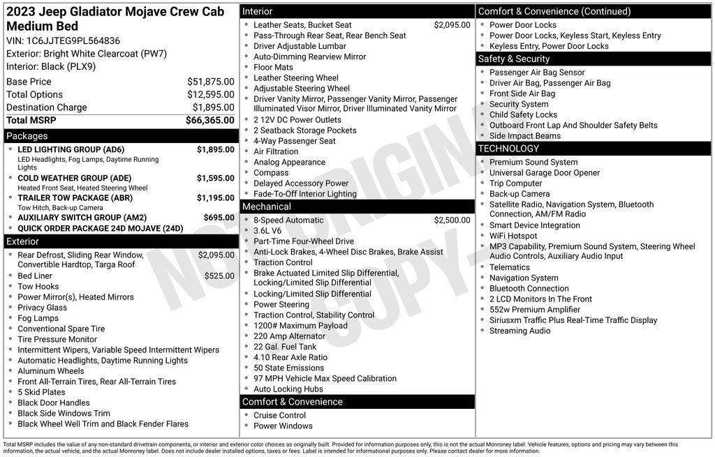 2023 Jeep Gladiator Mojave - Photo 28