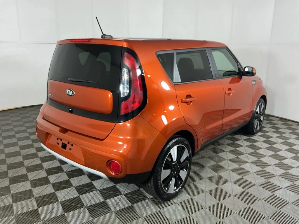 Certified Used 2019 Orange Kia Plus image 8
