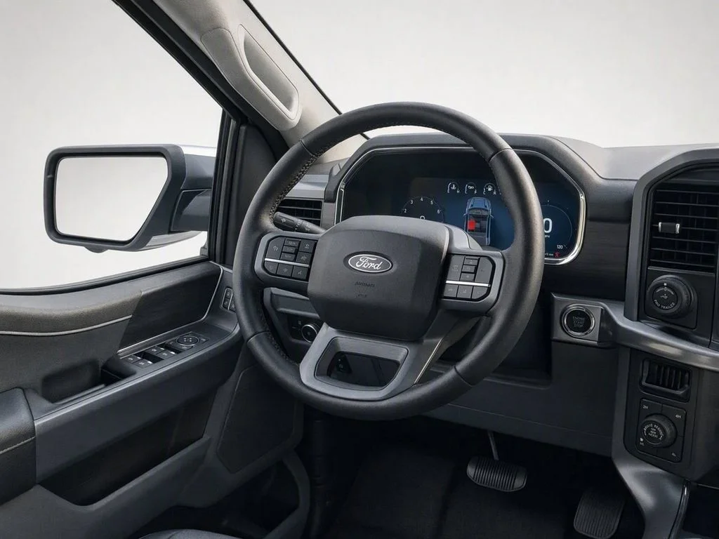 Certified Used 2025 White Ford Lariat image 36