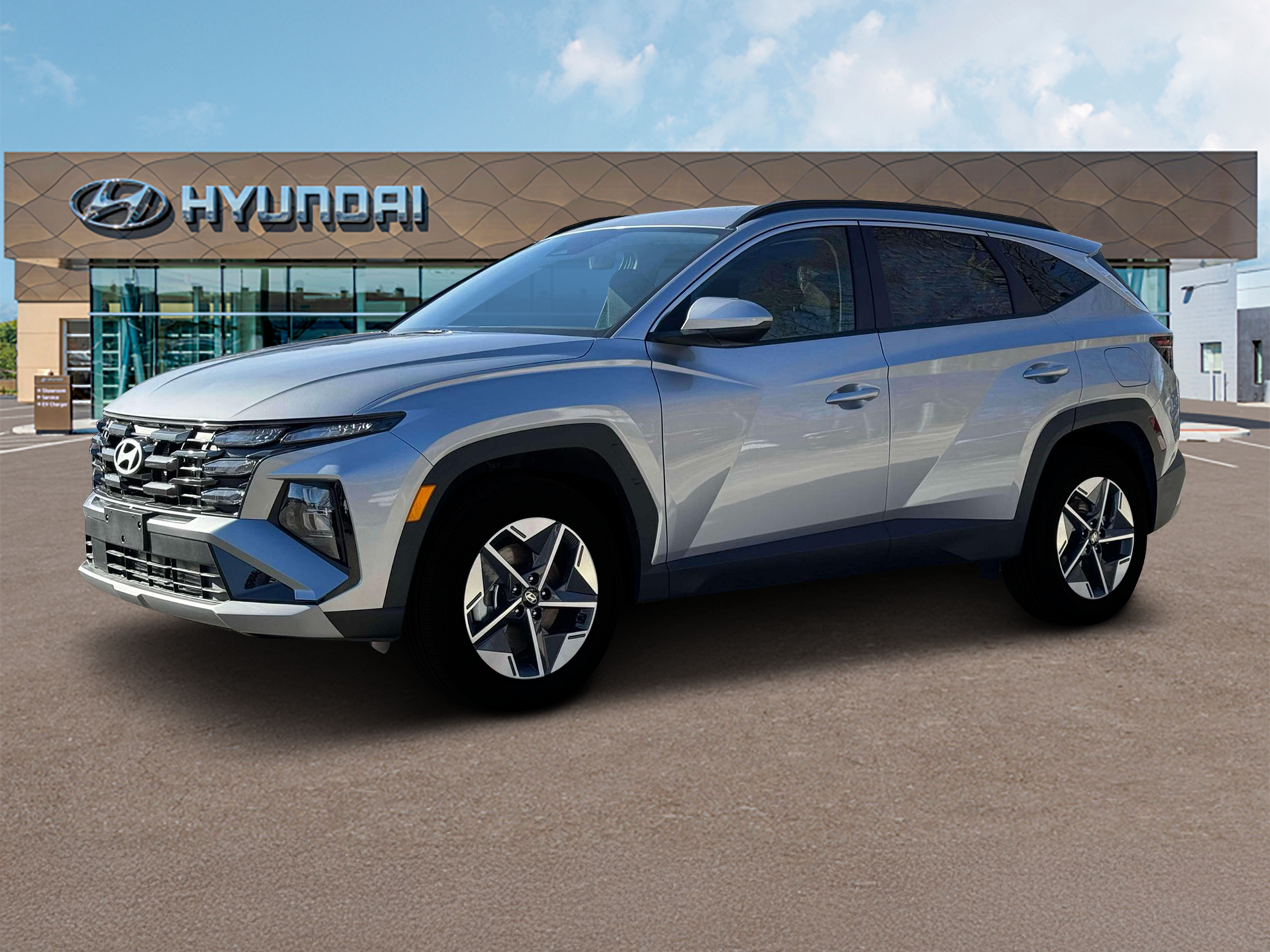 New 2026 Shimmering Silver Hyundai SEL image 2