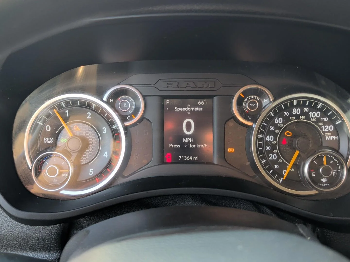 Used 2019 WHITE Ram Big Horn image 11