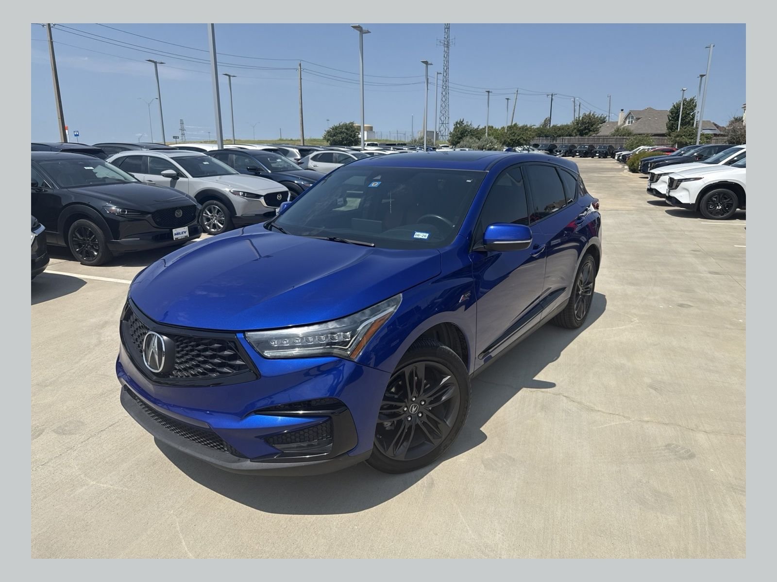 Used 2021 Blue Acura A-Spec Package image 1