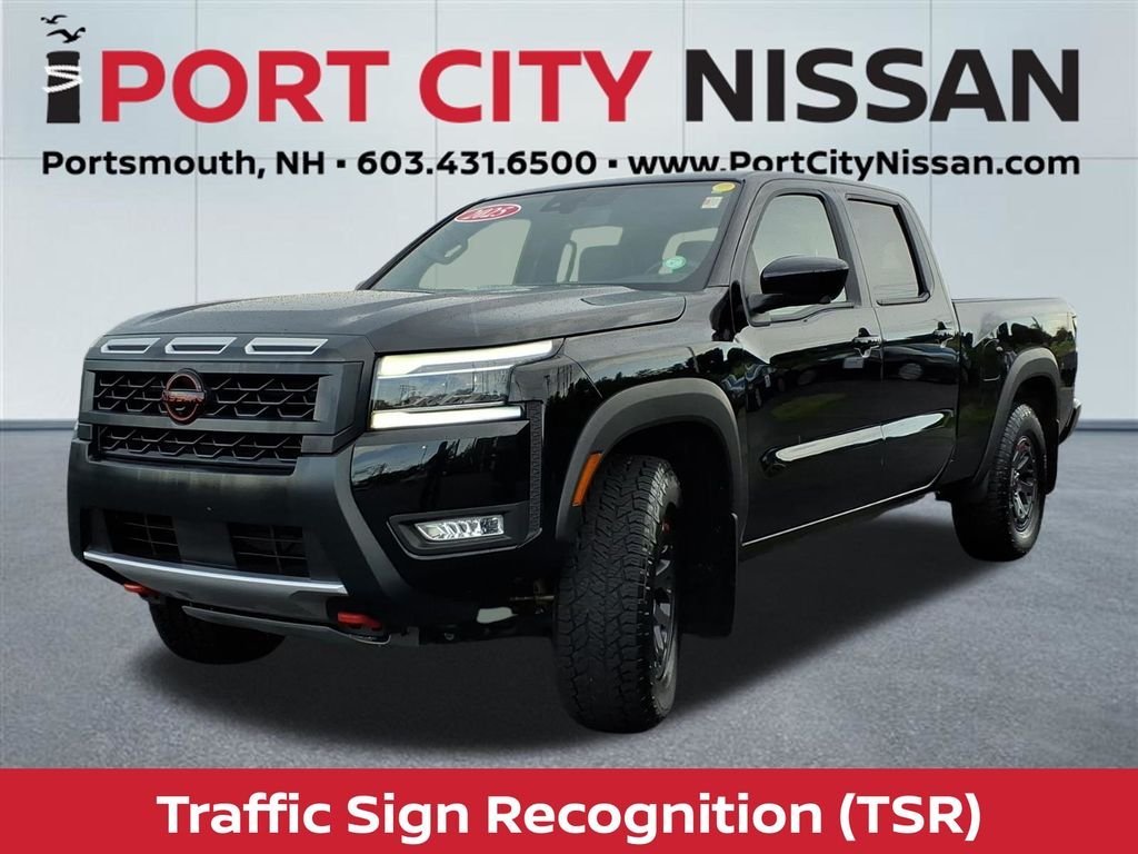 Used 2025 Super Black Nissan PRO-4X v6 LONG BED PREMIUM W/LEATHER & SUNROOF image 38