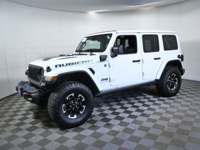 Used 2024 White Jeep Rubicon 4xe image 5