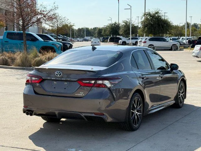 Certified Used 2022 PREDAWN GRAY MICA Toyota Hybrid SE image 5