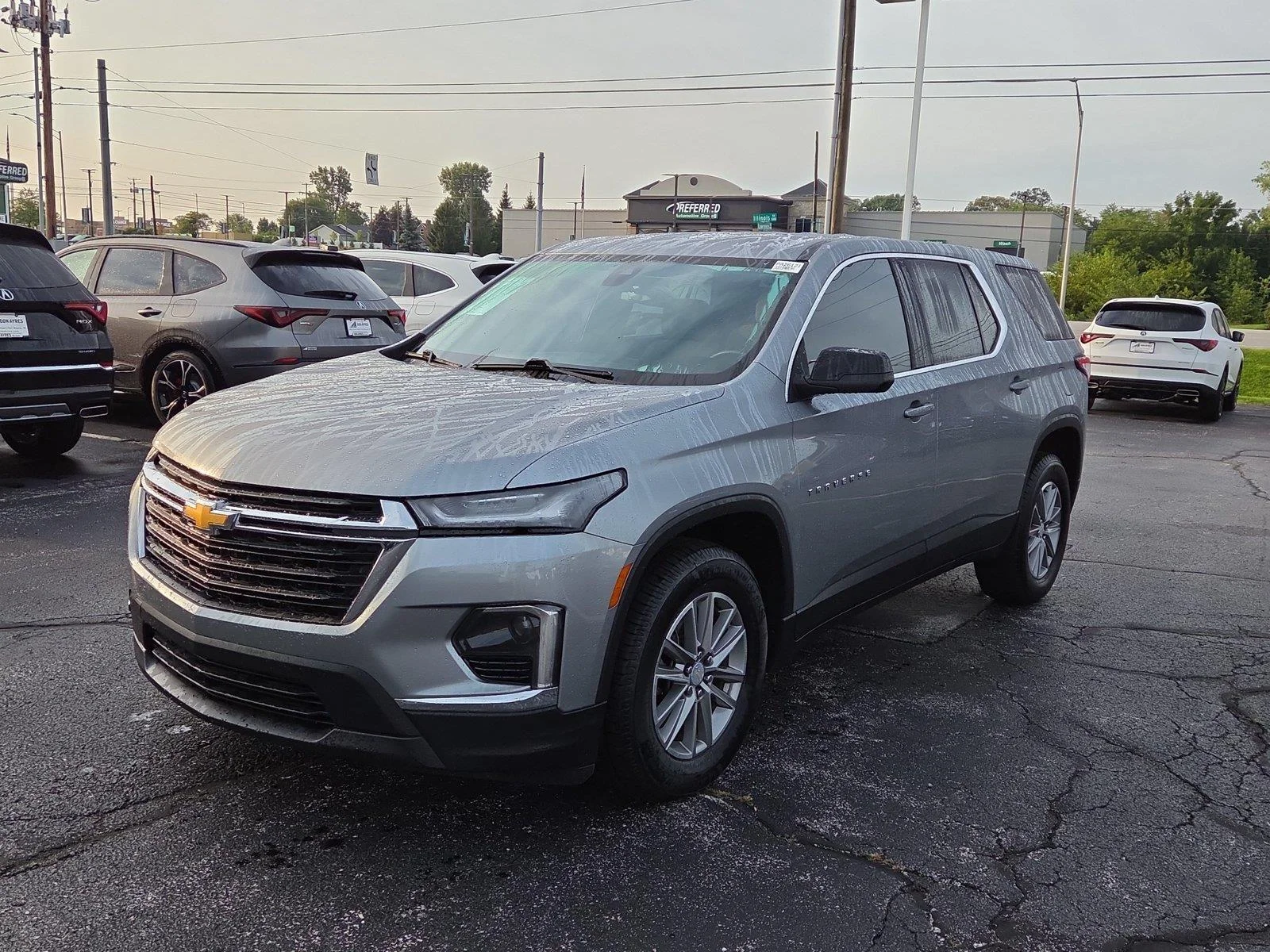 Used 2023 Sterling Gray Metallic Chevrolet LS image 3