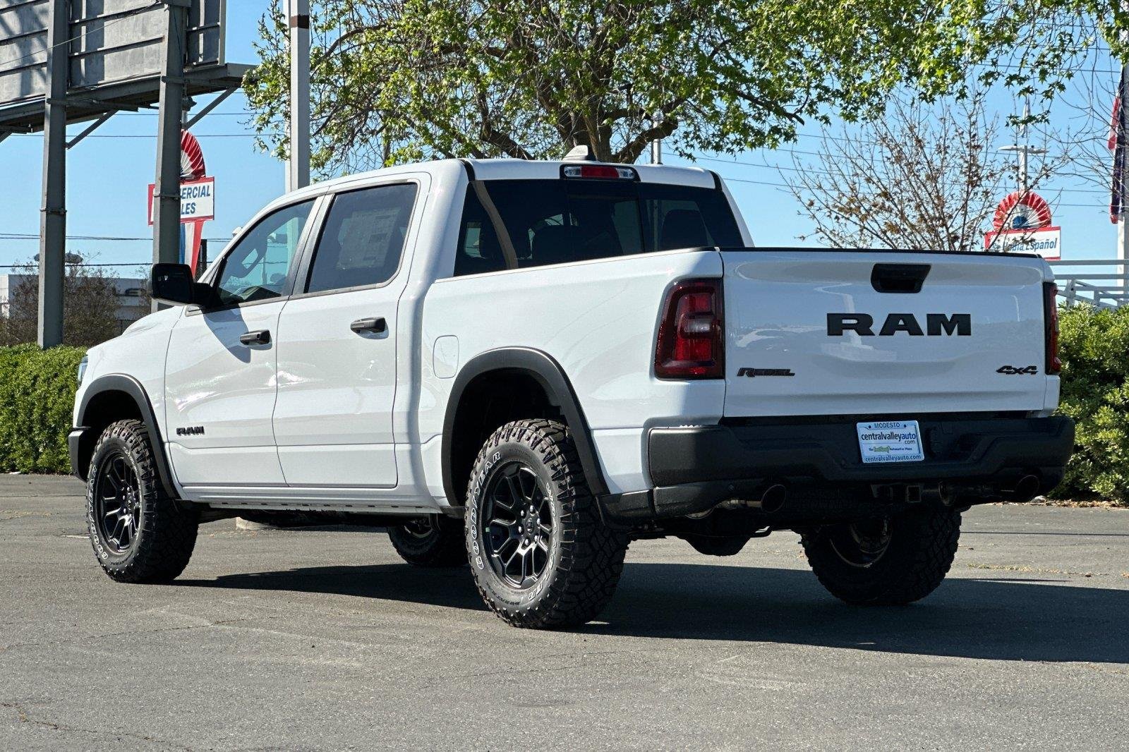 New 2026 Bright White Clearcoat Ram Rebel image 6