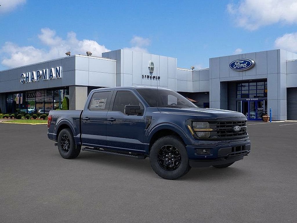 New 2026 Antimatter Blue Metallic Ford XLT image 7