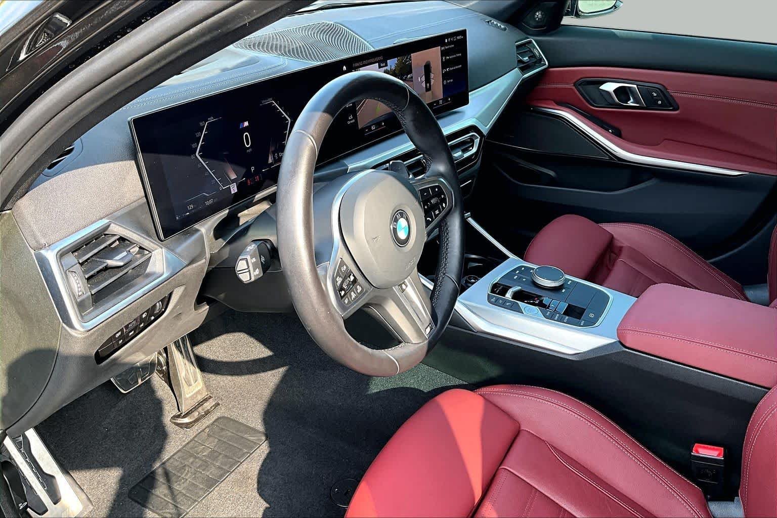 Certified Used 2024 Black Sapphire Metallic BMW M340i xDrive image 17