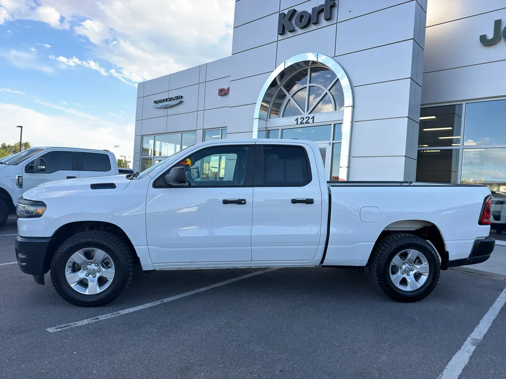 Used 2025 Bright White Clearcoat Ram Tradesman image 2