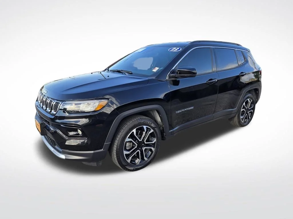 Certified Used 2023 Black Jeep Limited image 8